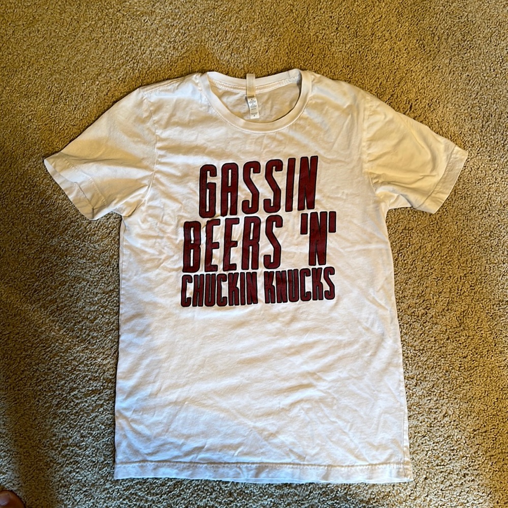 Spittin Chiclets Barstool T-shirt (M)